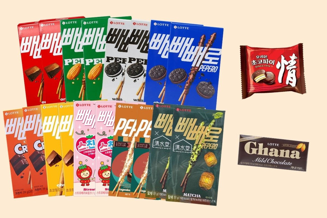 Buy Korean chocolate such as Pepero and Choco Pie