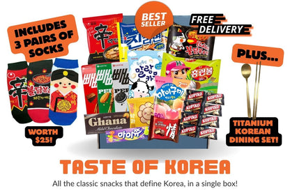 Taste of Korea Snack Box