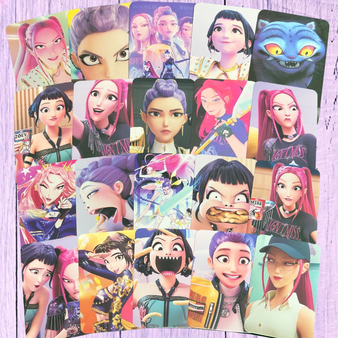 K-Pop Demon Hunters Mega Fan Snack and Gift Box – 100 Items Inside