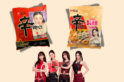 K-pop girl group aespa are the face of Shin Ramyun
