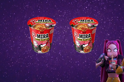 Mira noodles and ramen from K-pop Demon Hunters